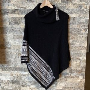 White House Black Market Poncho